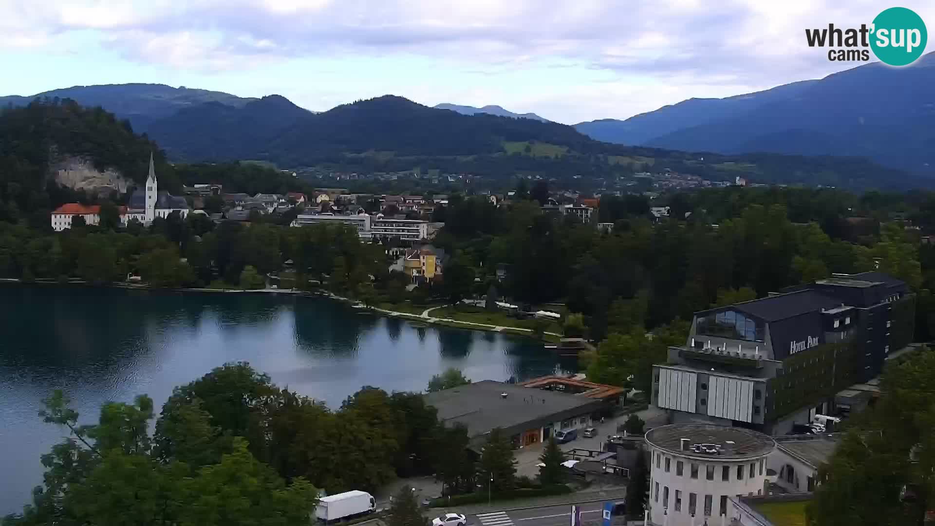 Panorama des Sees Bled