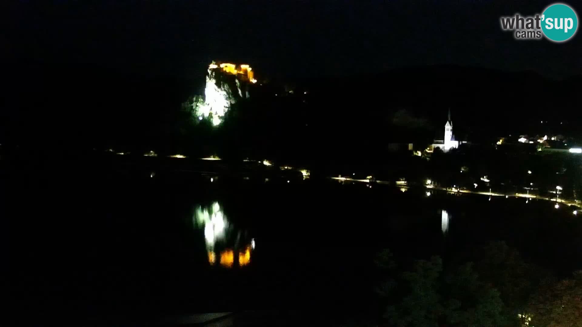 Panorama del lago Bled