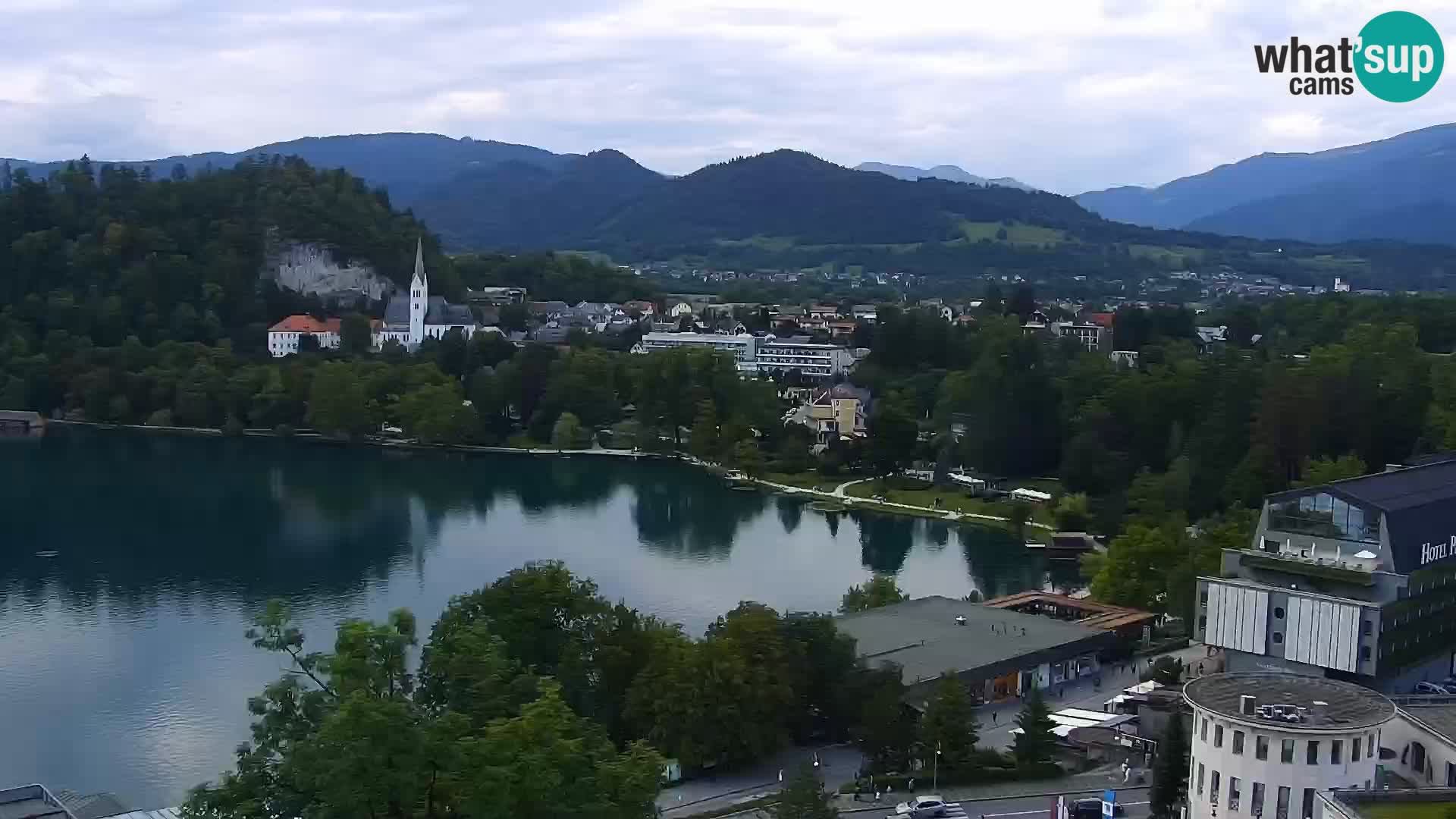 Panorama des Sees Bled