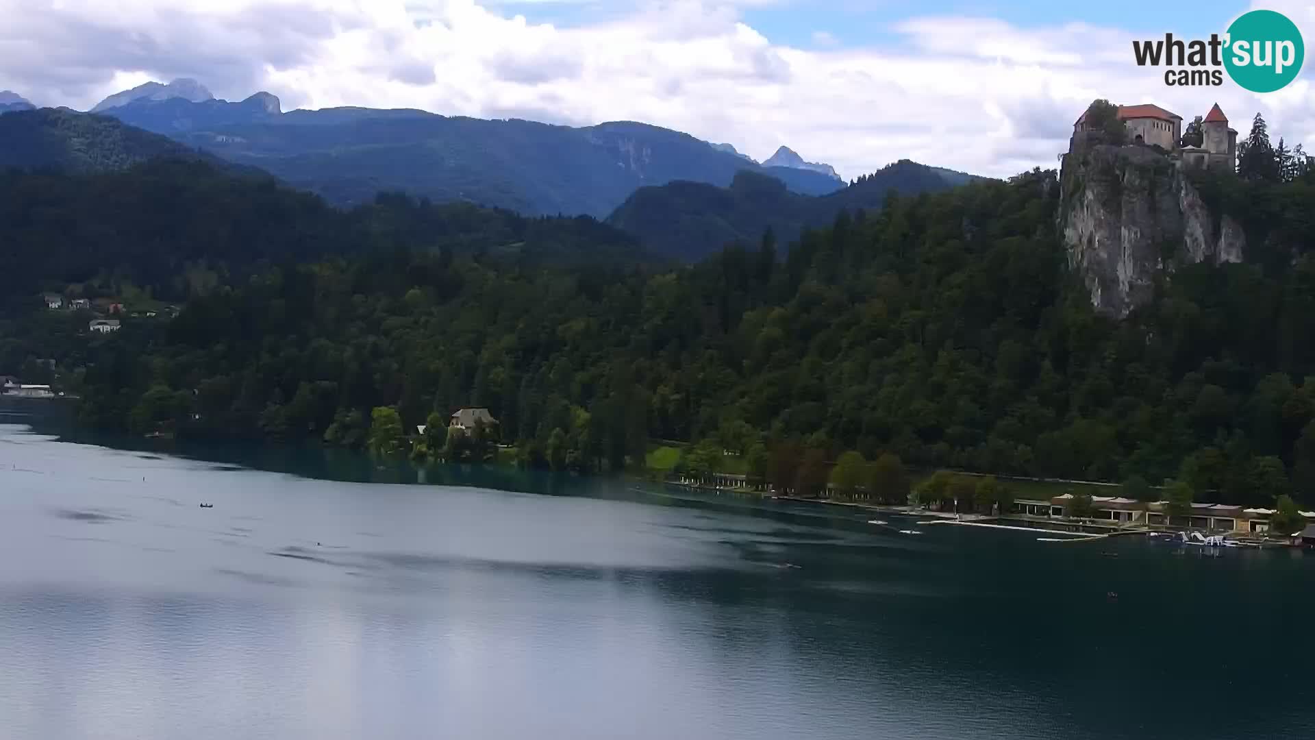 Panorama del lago Bled