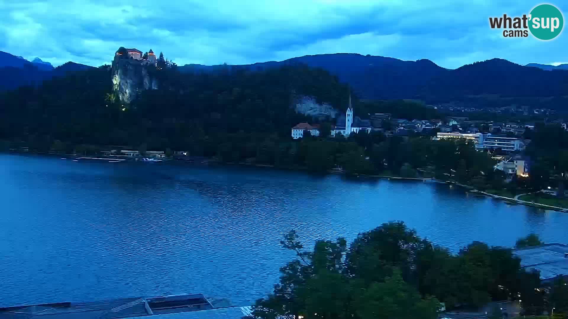Panorama Blejskega jezera