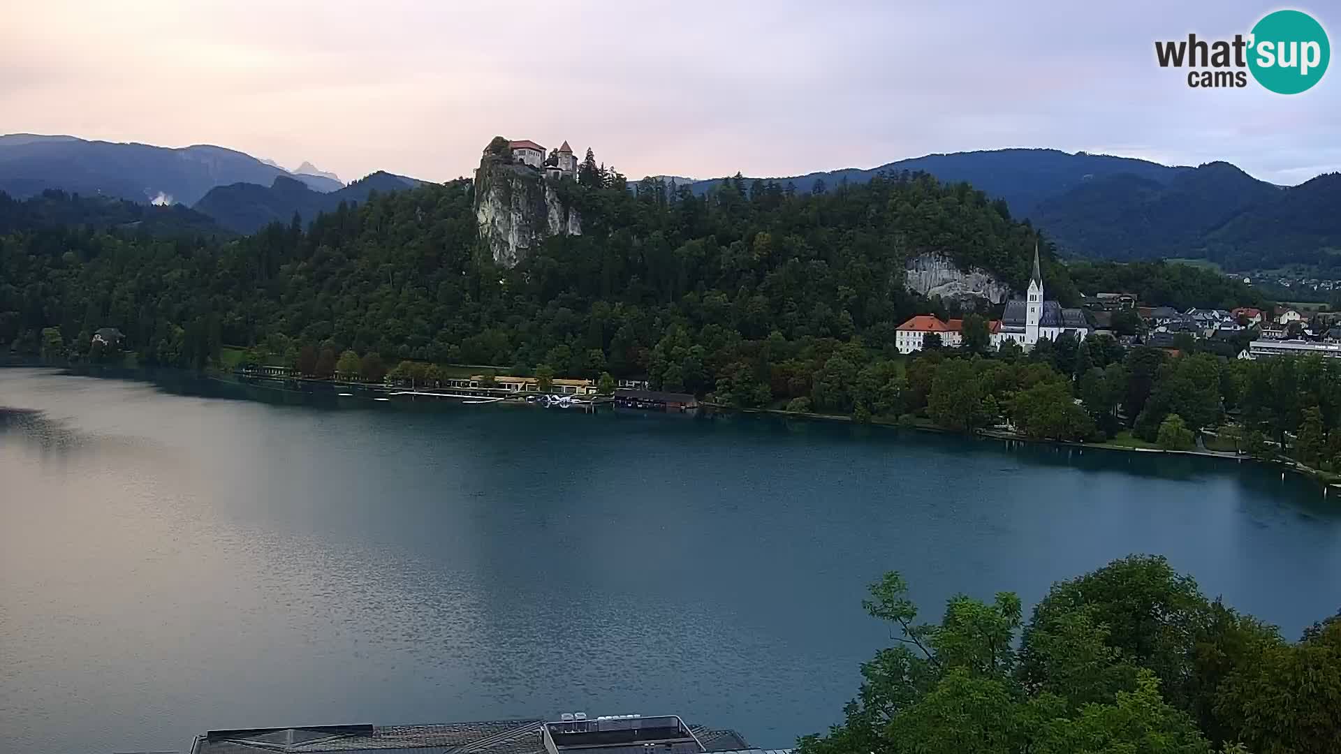 Panorama of Lake Bled