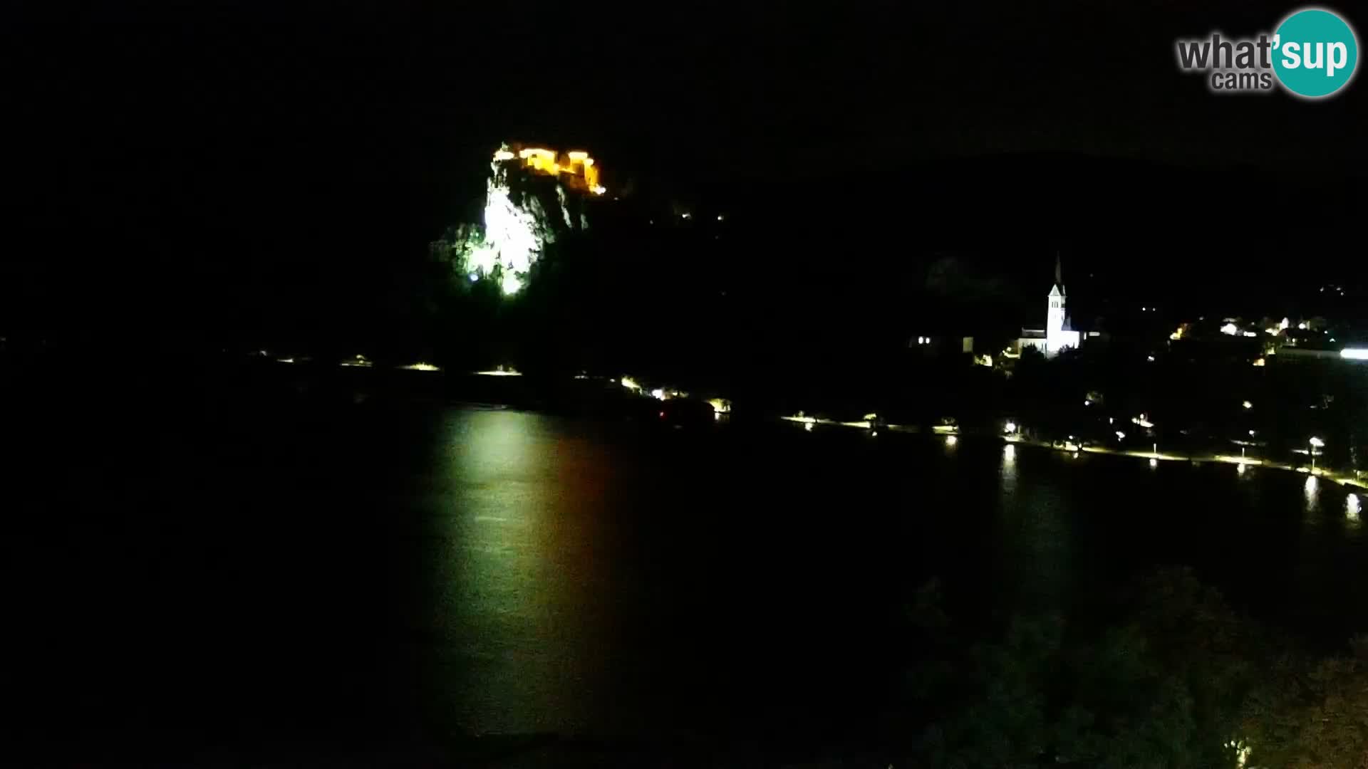 Panorama del lago Bled