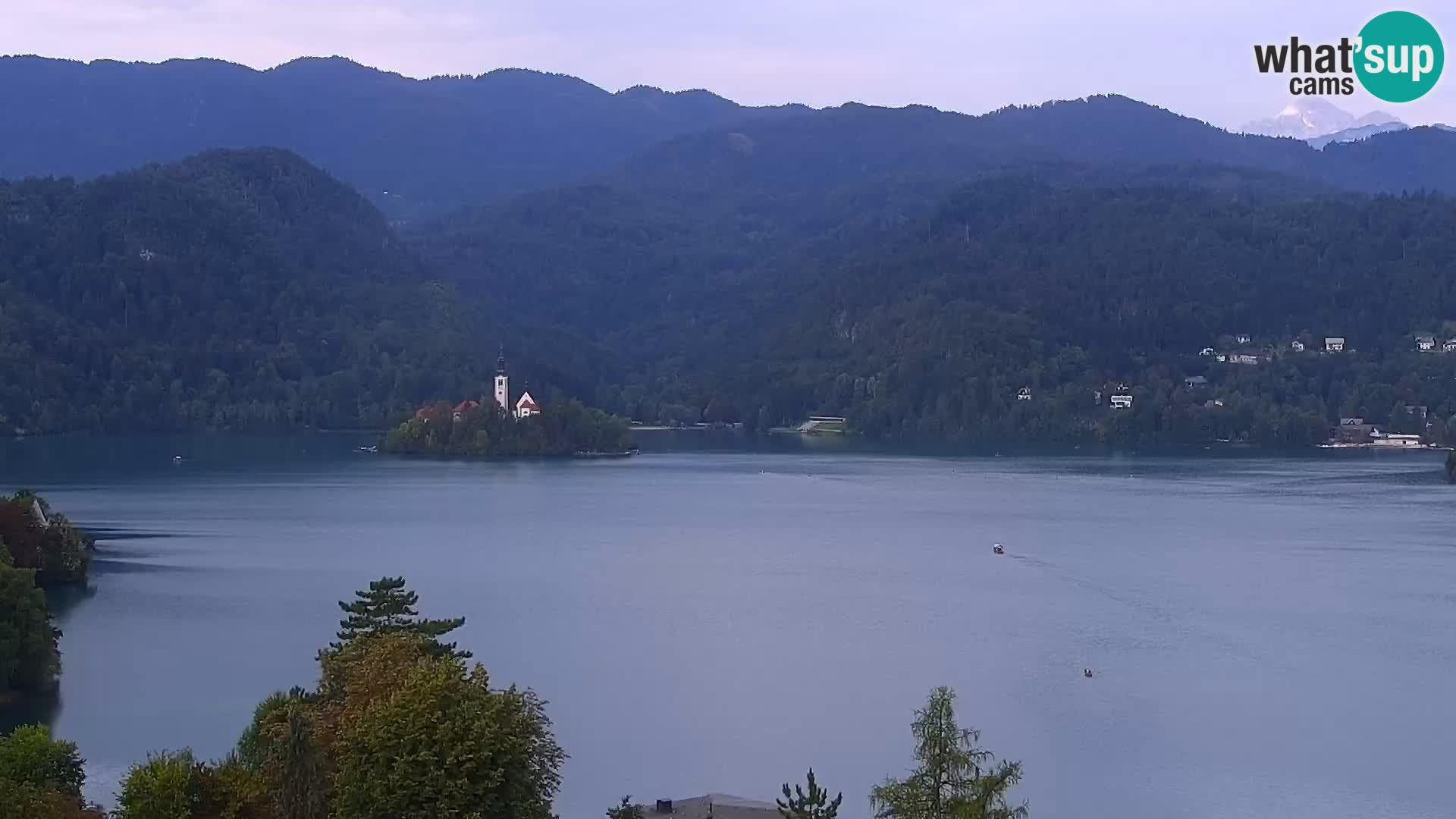 Panorama des Sees Bled