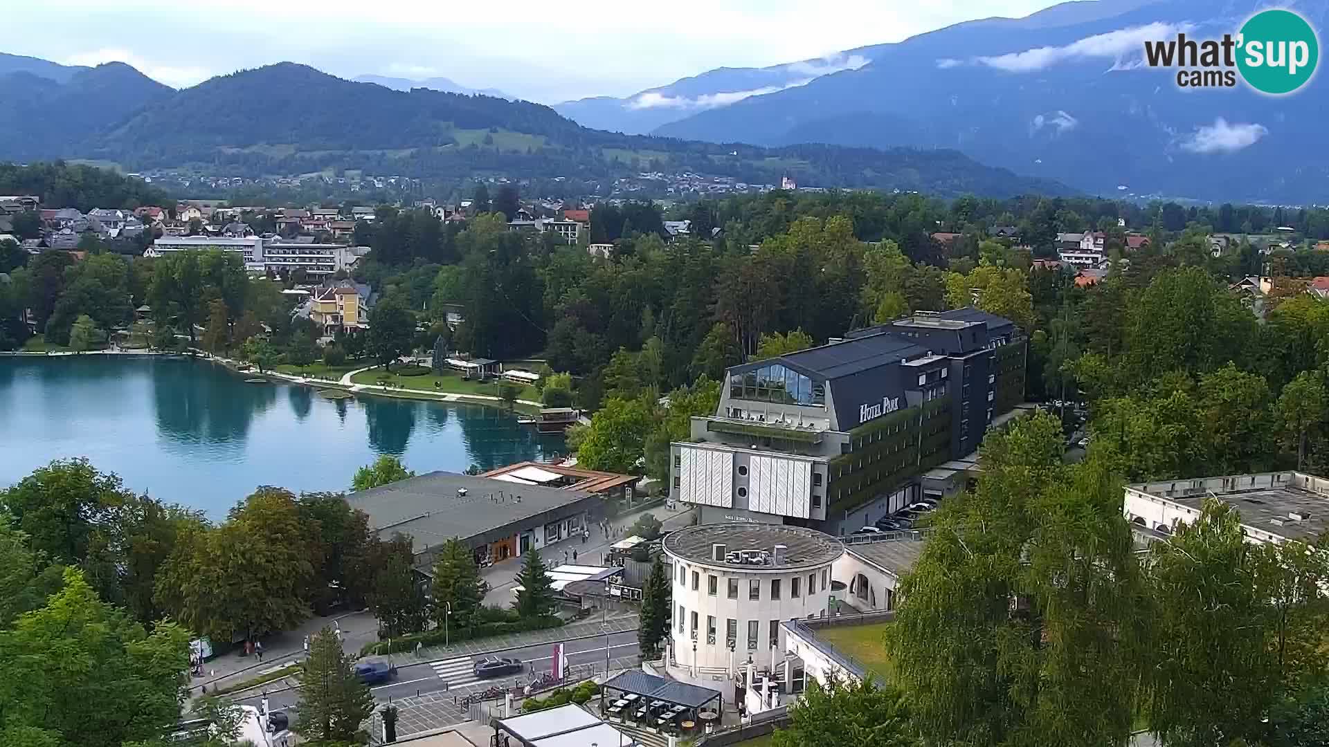 Panorama du lac de Bled