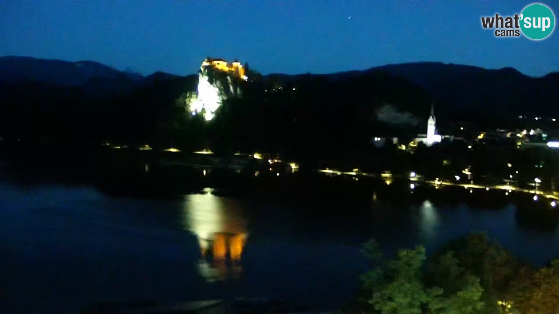 Panorama del lago Bled