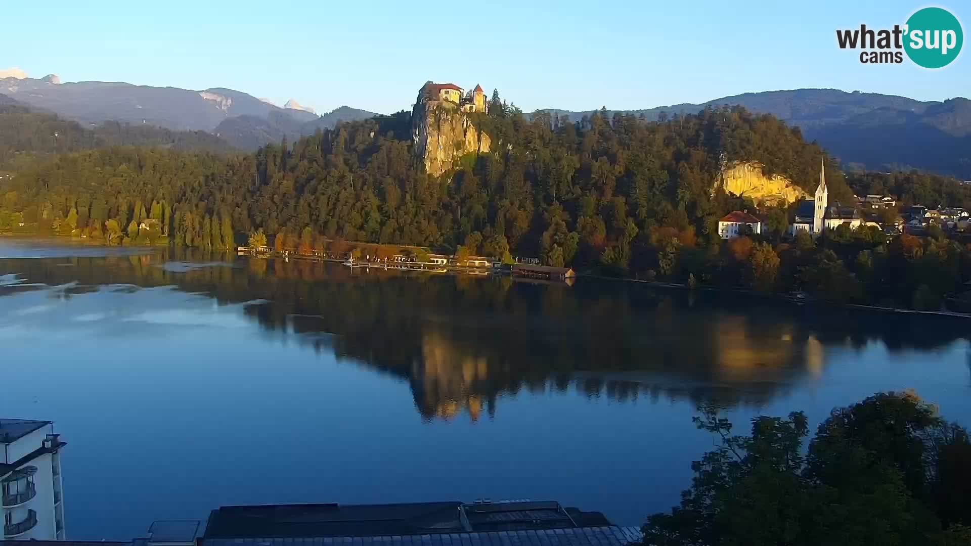 Panorama du lac de Bled
