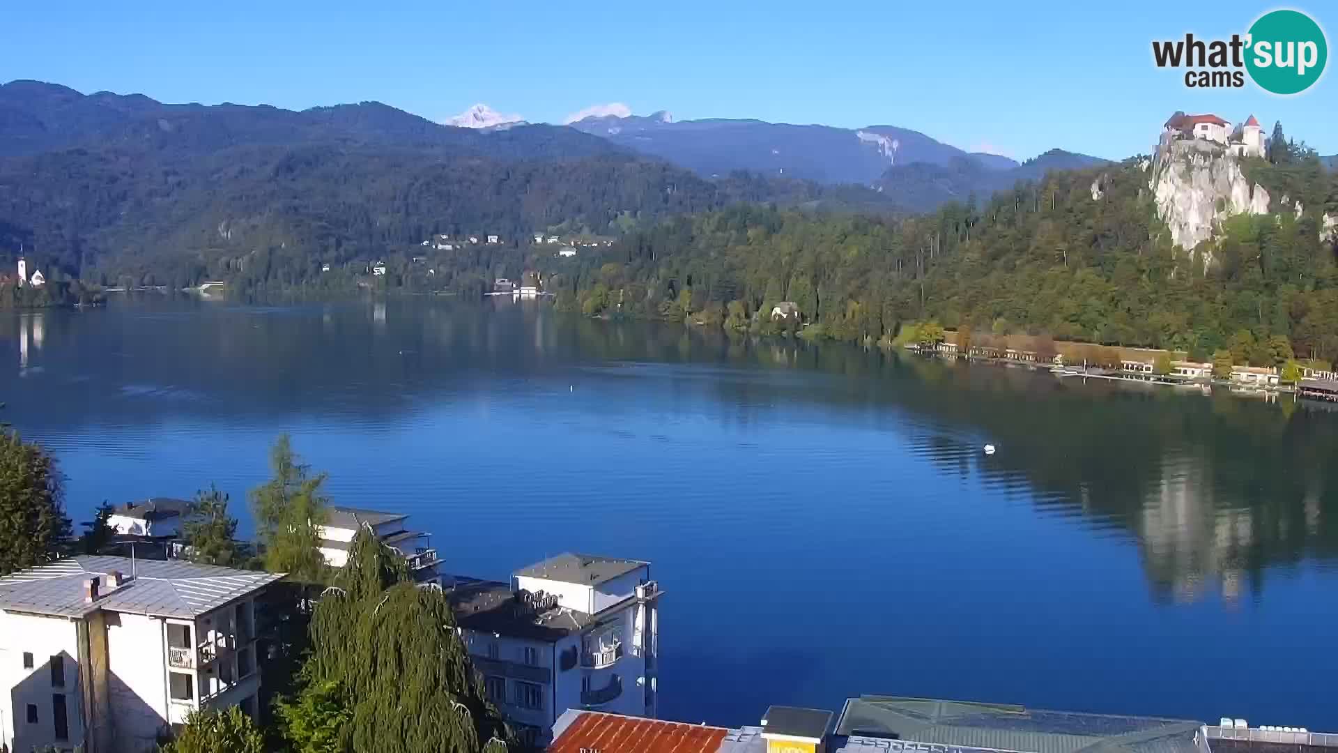 Panorama Blejskega jezera