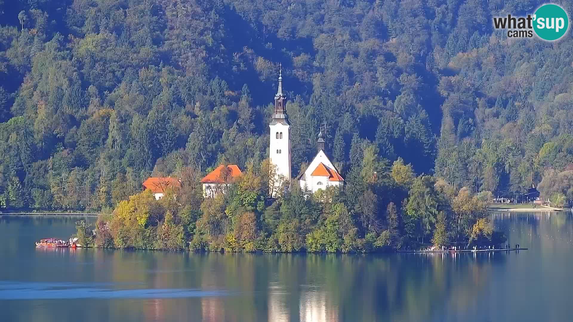 Panorama del lago Bled