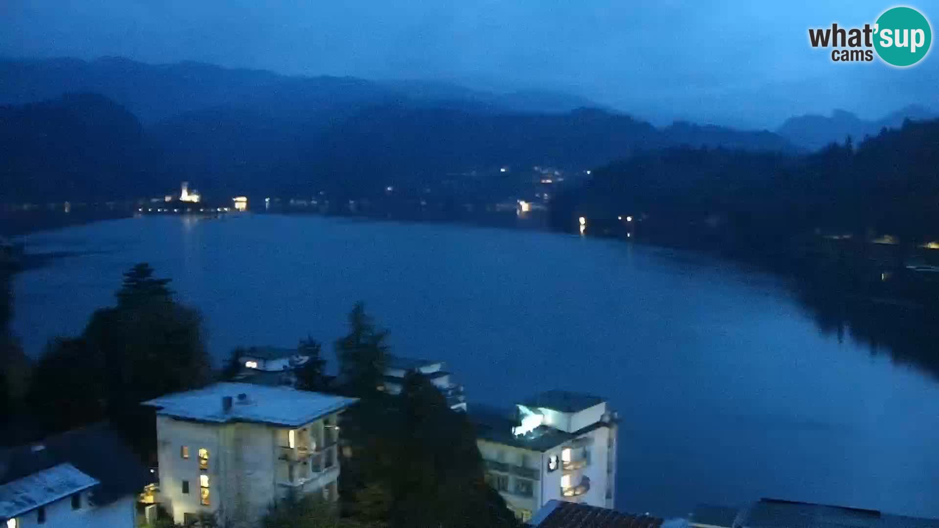 Panorama del lago Bled