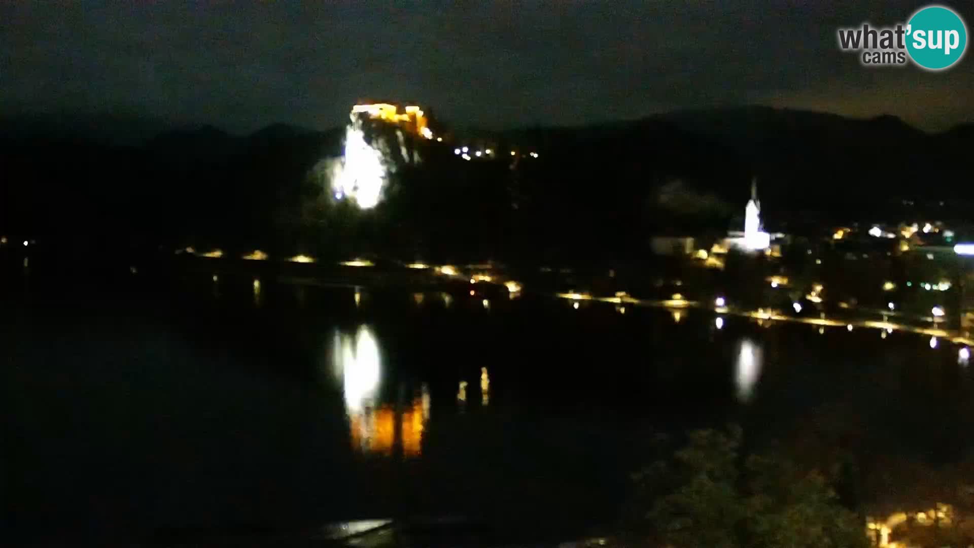 Panorama del lago Bled