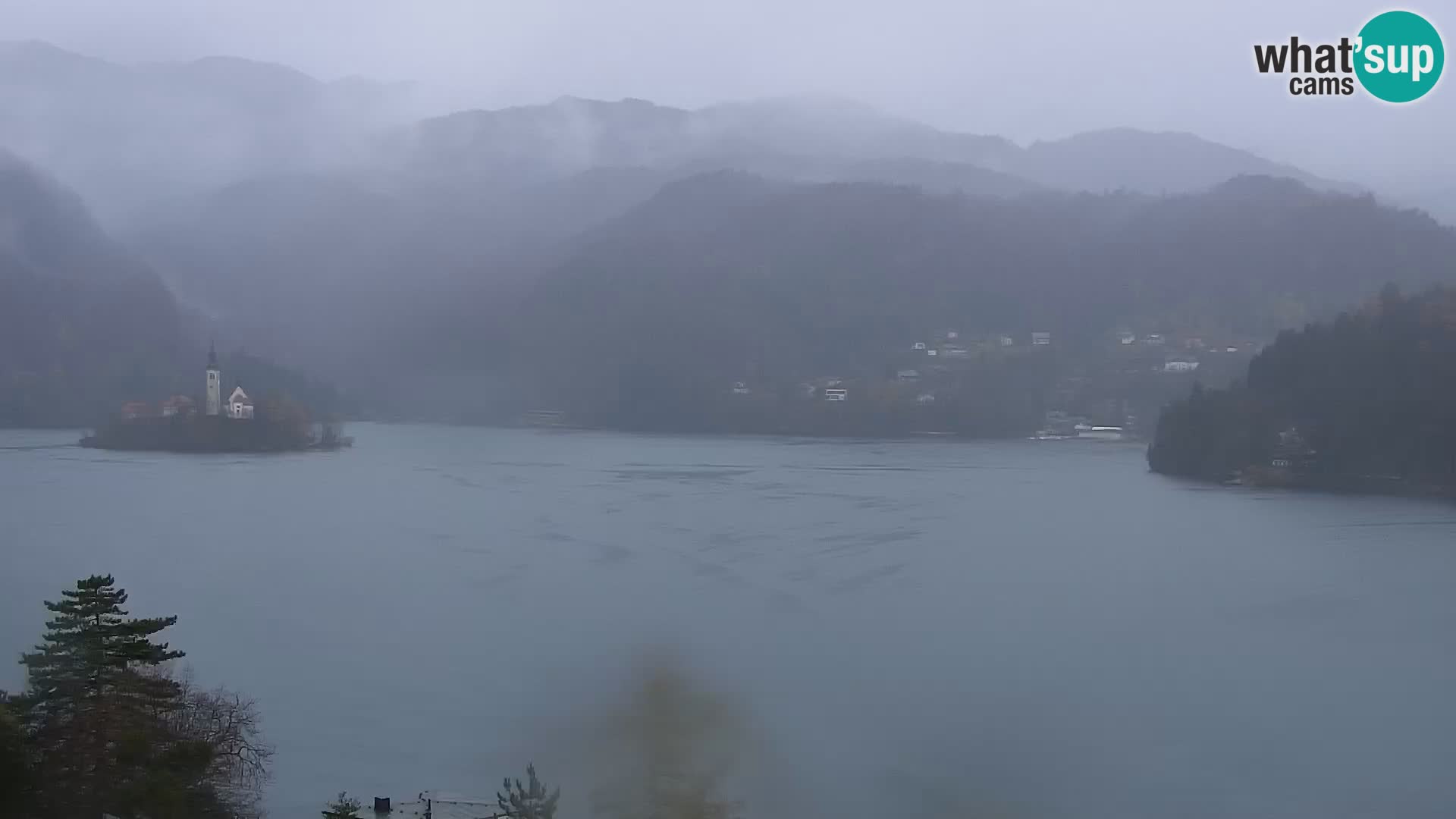 Panorama Blejskega jezera