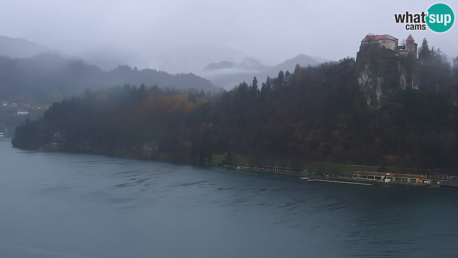 Panorama del lago Bled