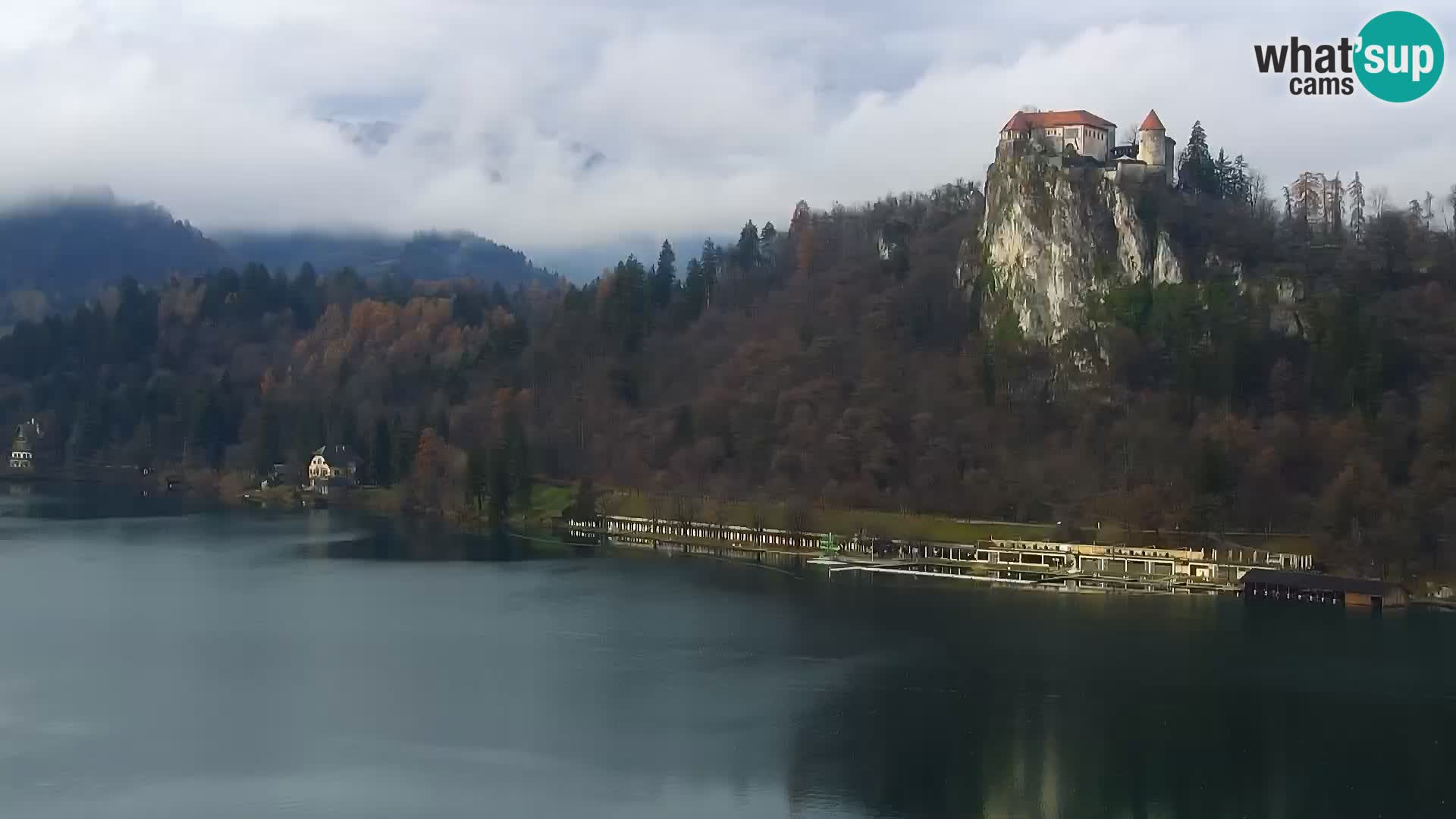 Panorama del lago Bled