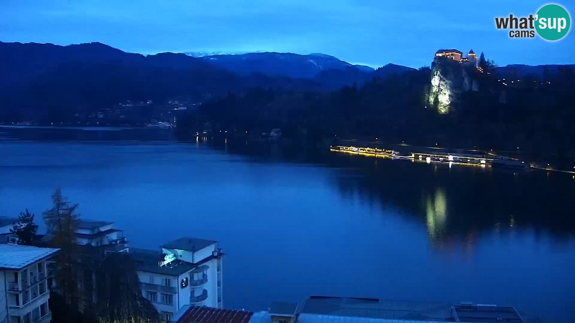 Panorama Blejskega jezera