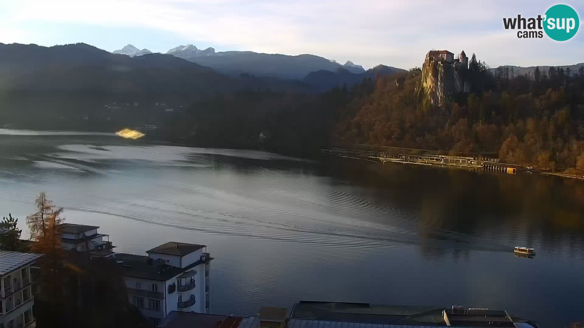 Panorama del lago Bled