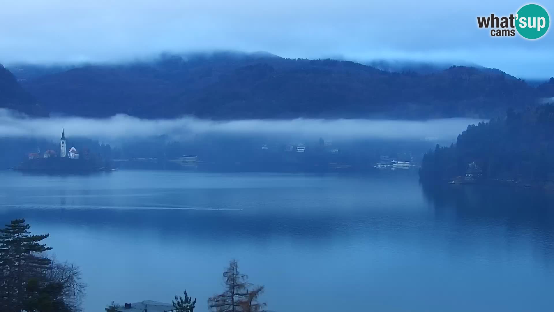 Panorama Blejskega jezera