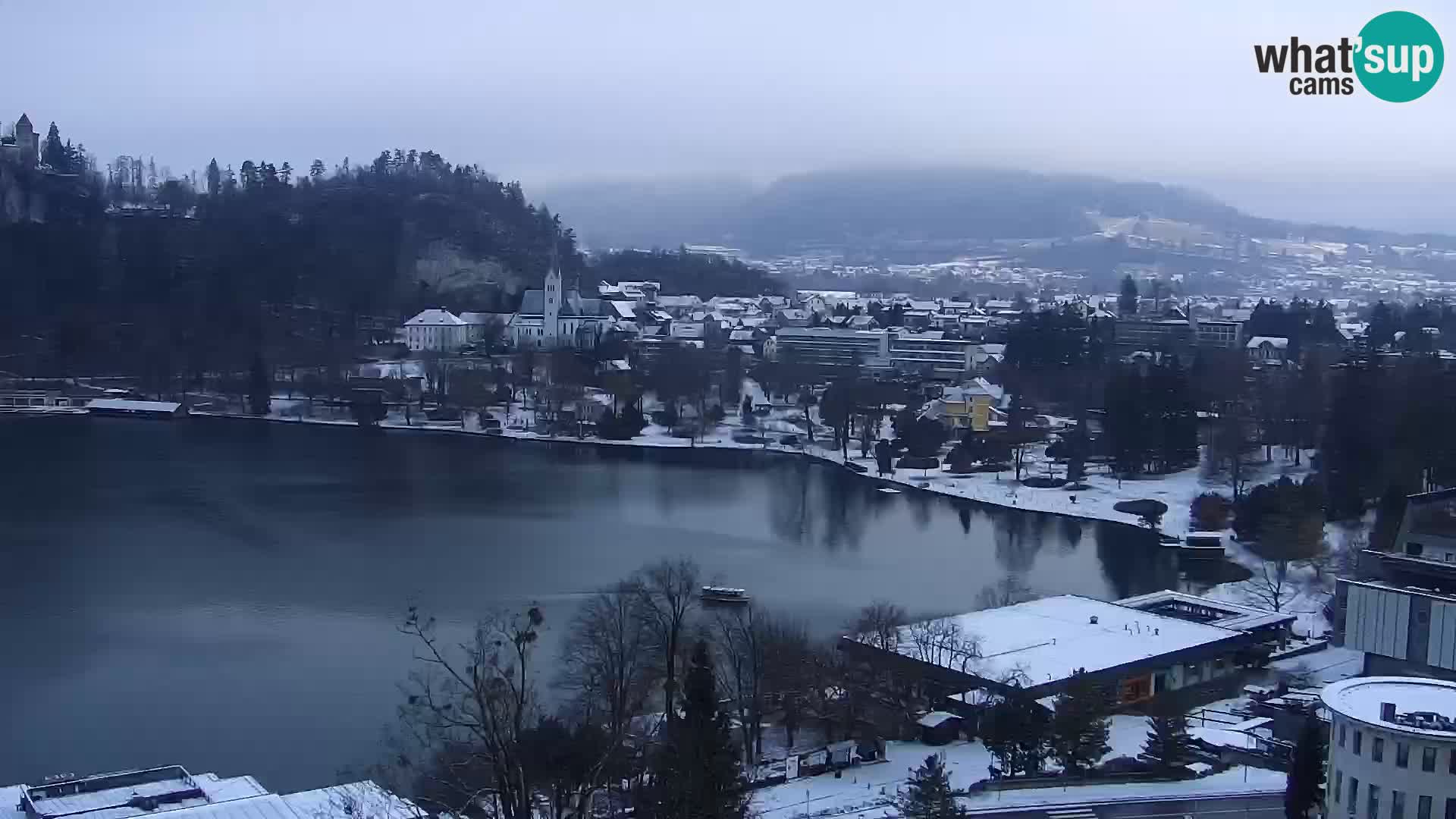 Panorama du lac de Bled