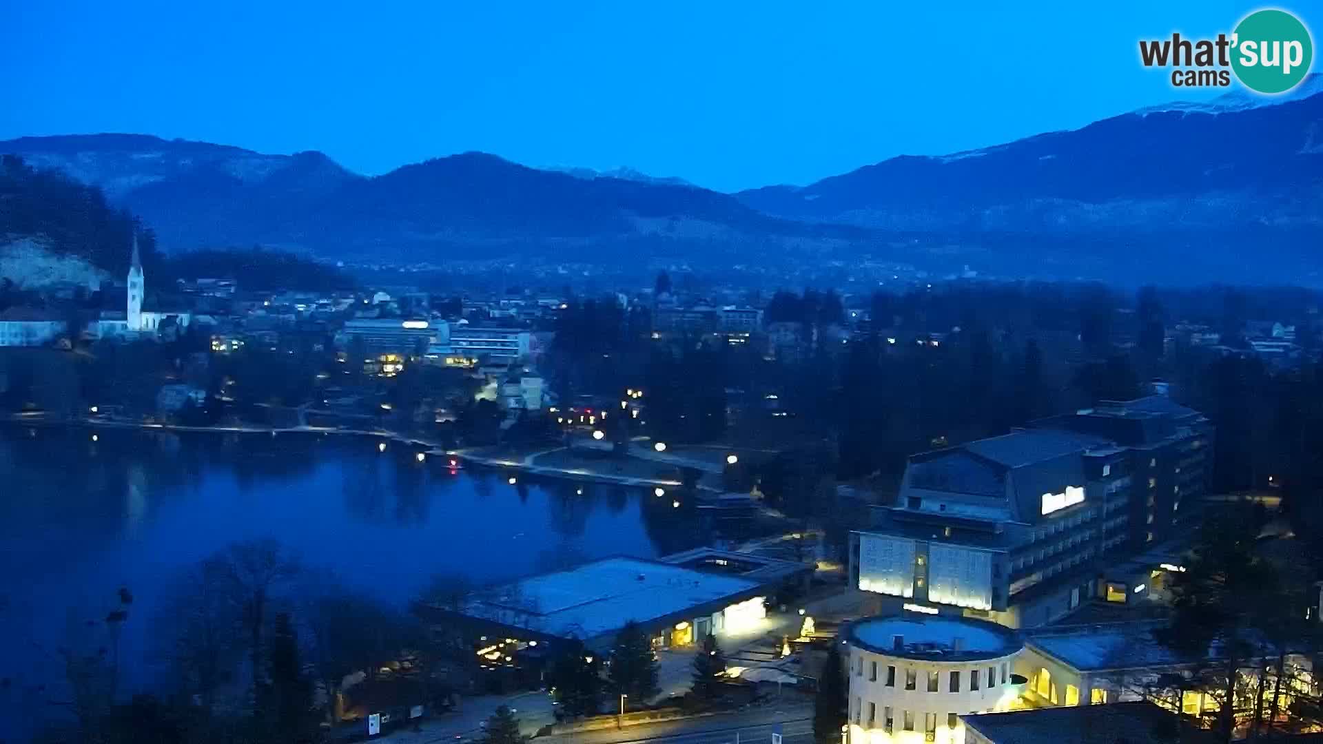 Panorama del lago Bled