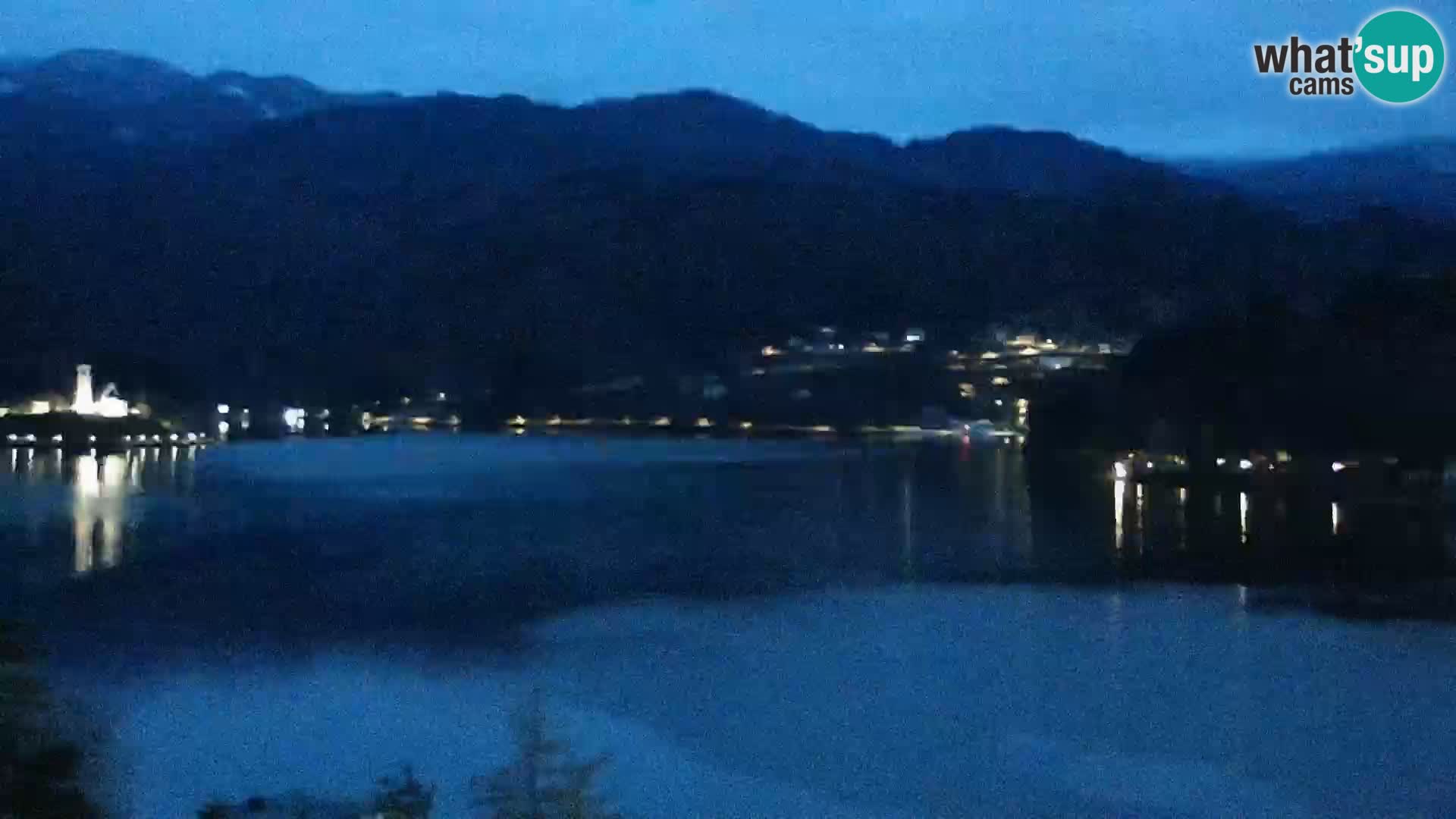 Panorama del lago Bled