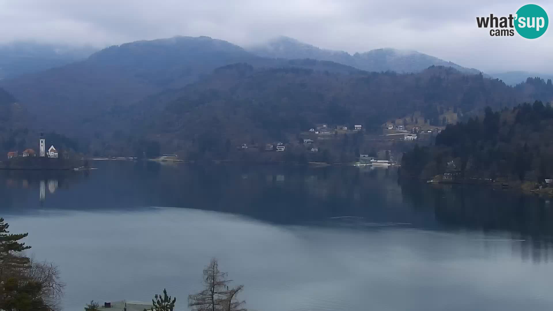 Panorama Blejskega jezera