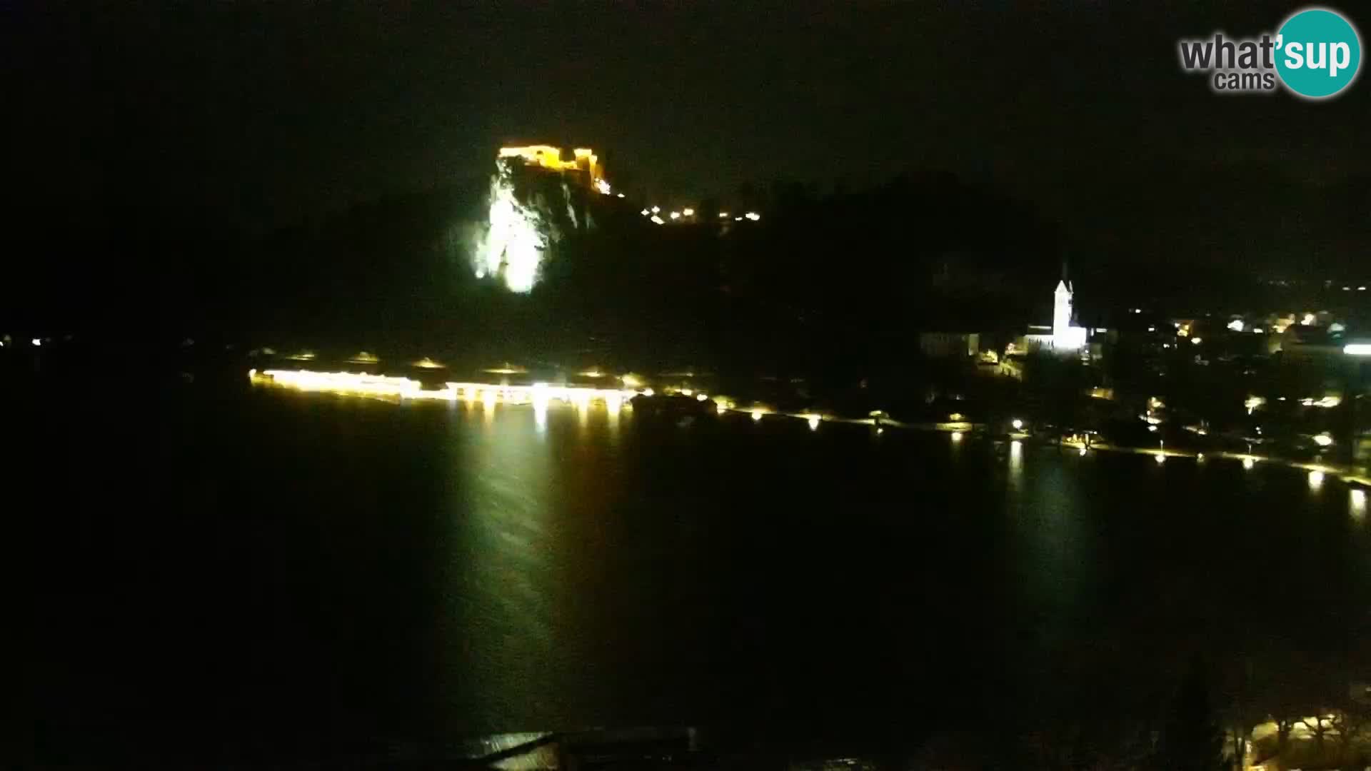 Panorama del lago Bled