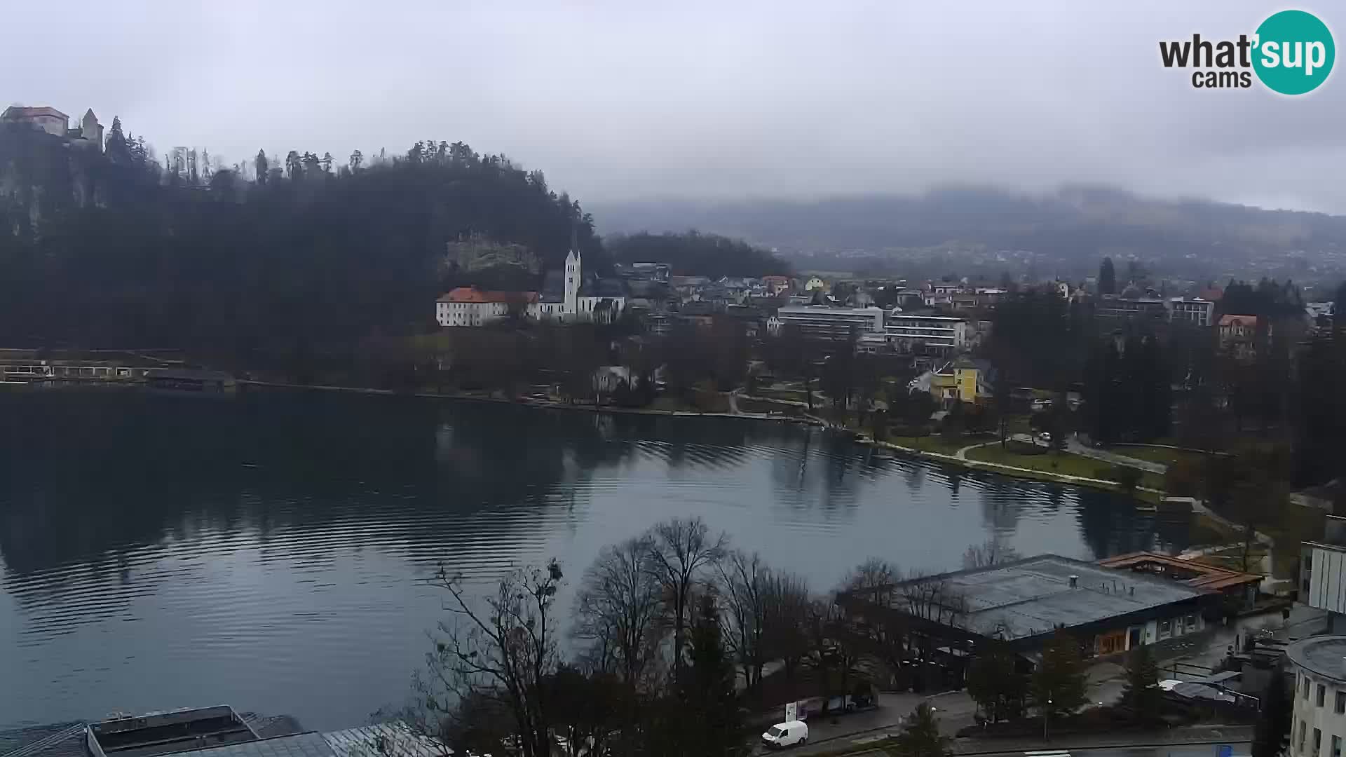 Panorama del lago Bled