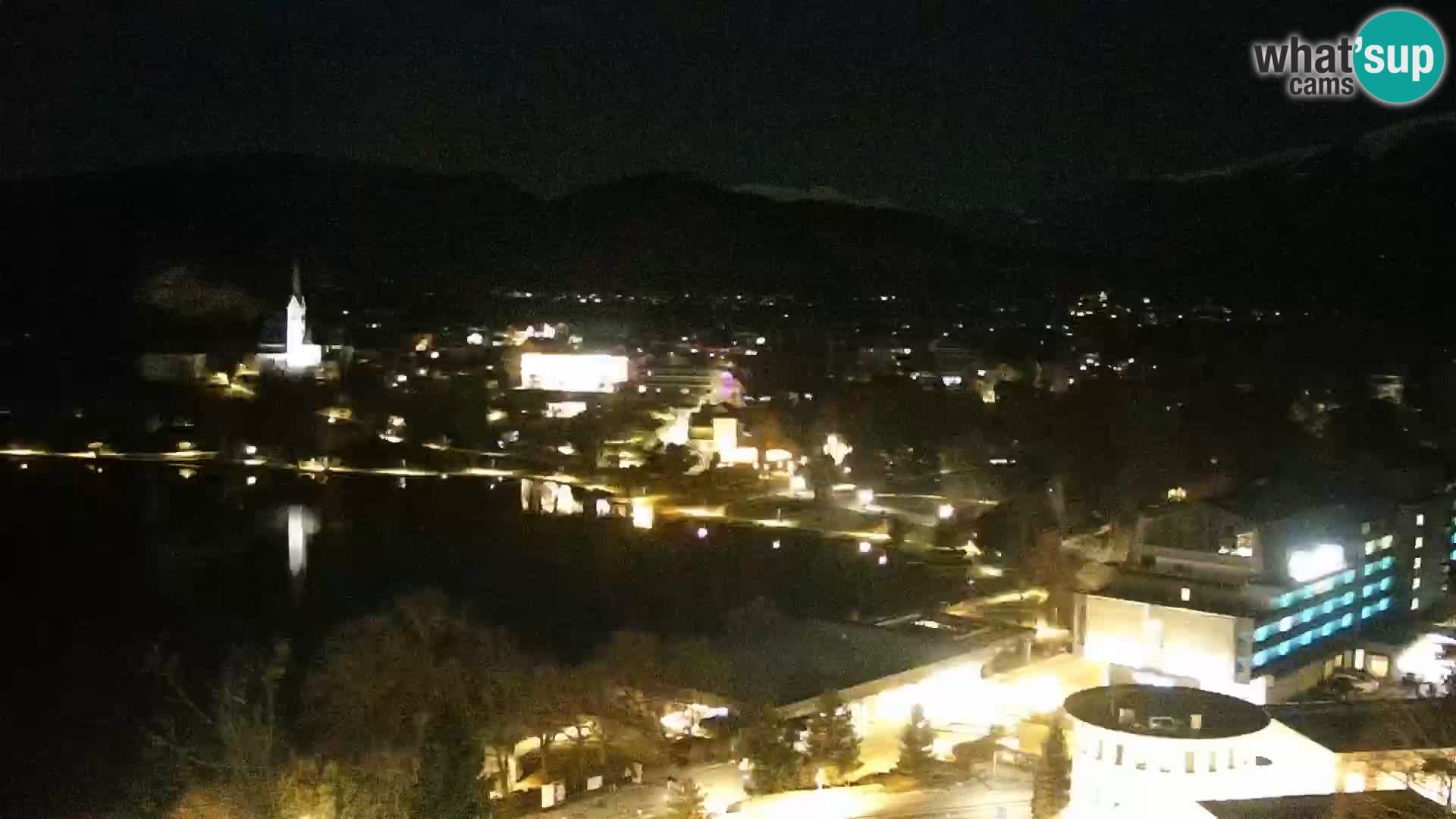 Panorama del lago Bled