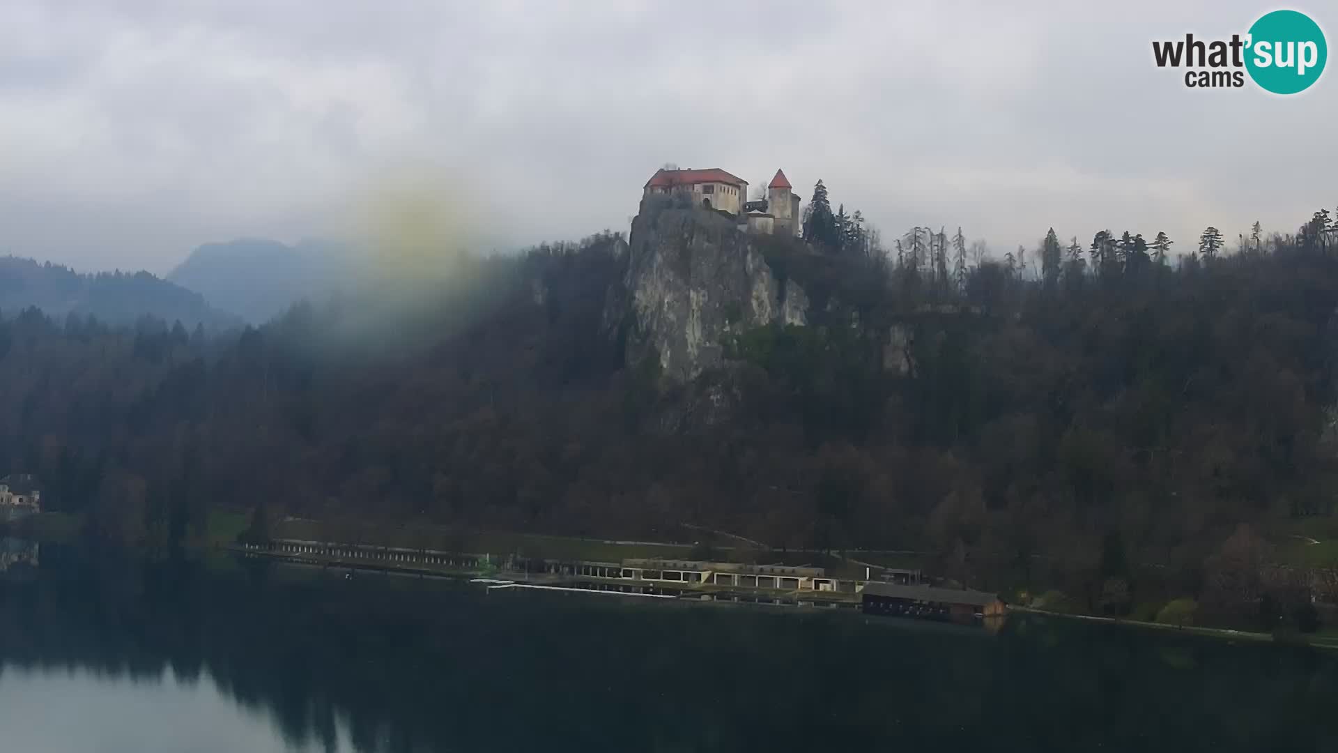 Panorama del lago Bled