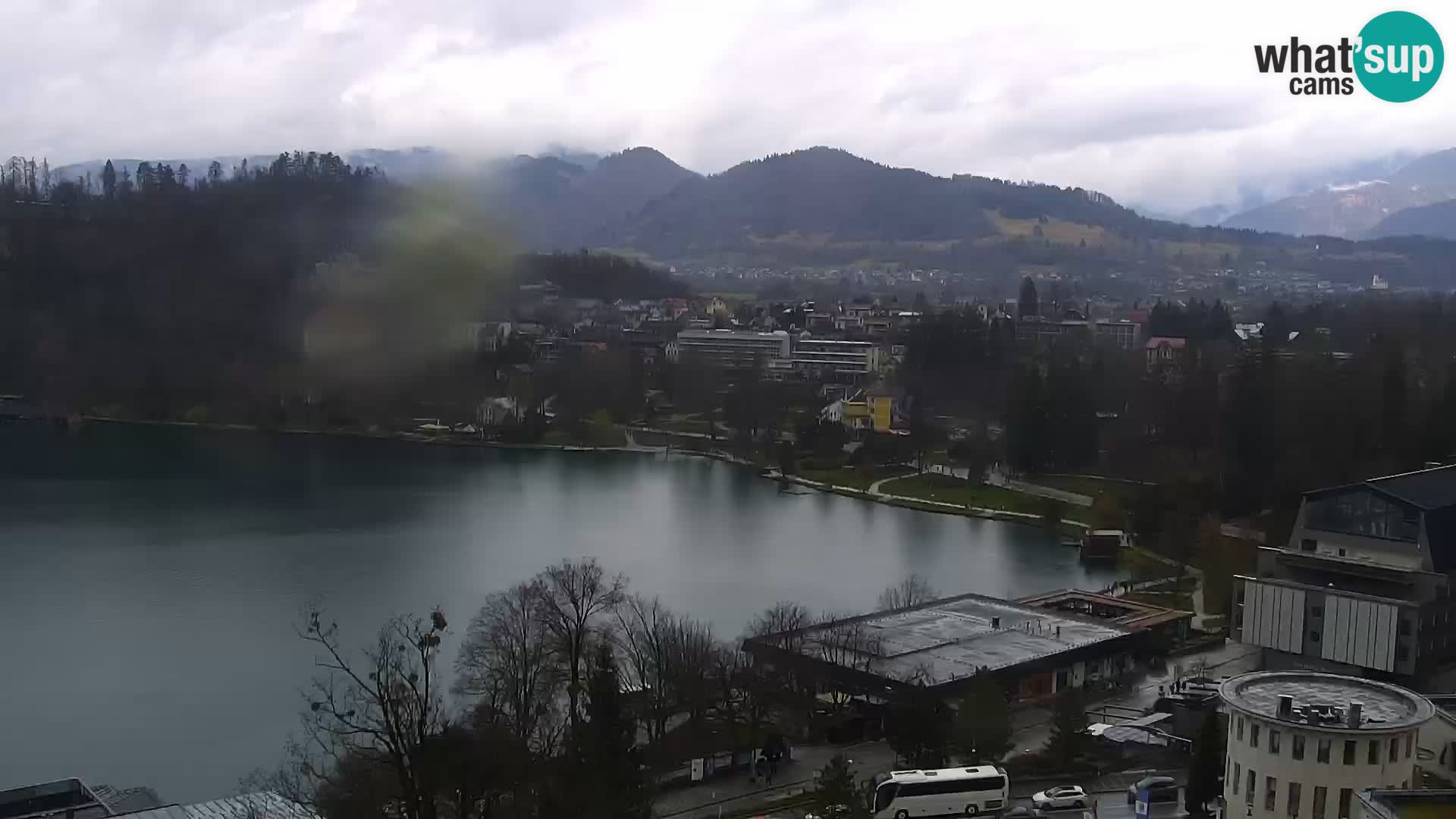 Panorama del lago Bled
