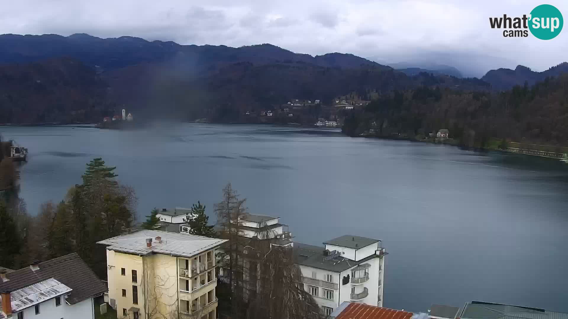 Panorama del lago Bled