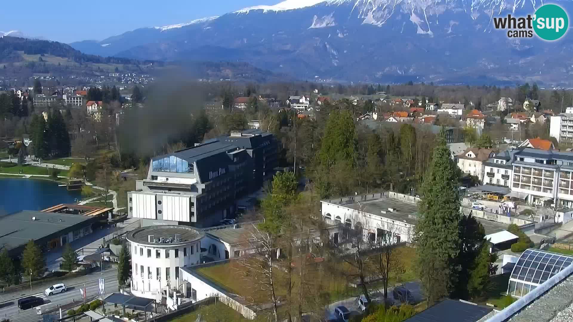 Panorama del lago Bled