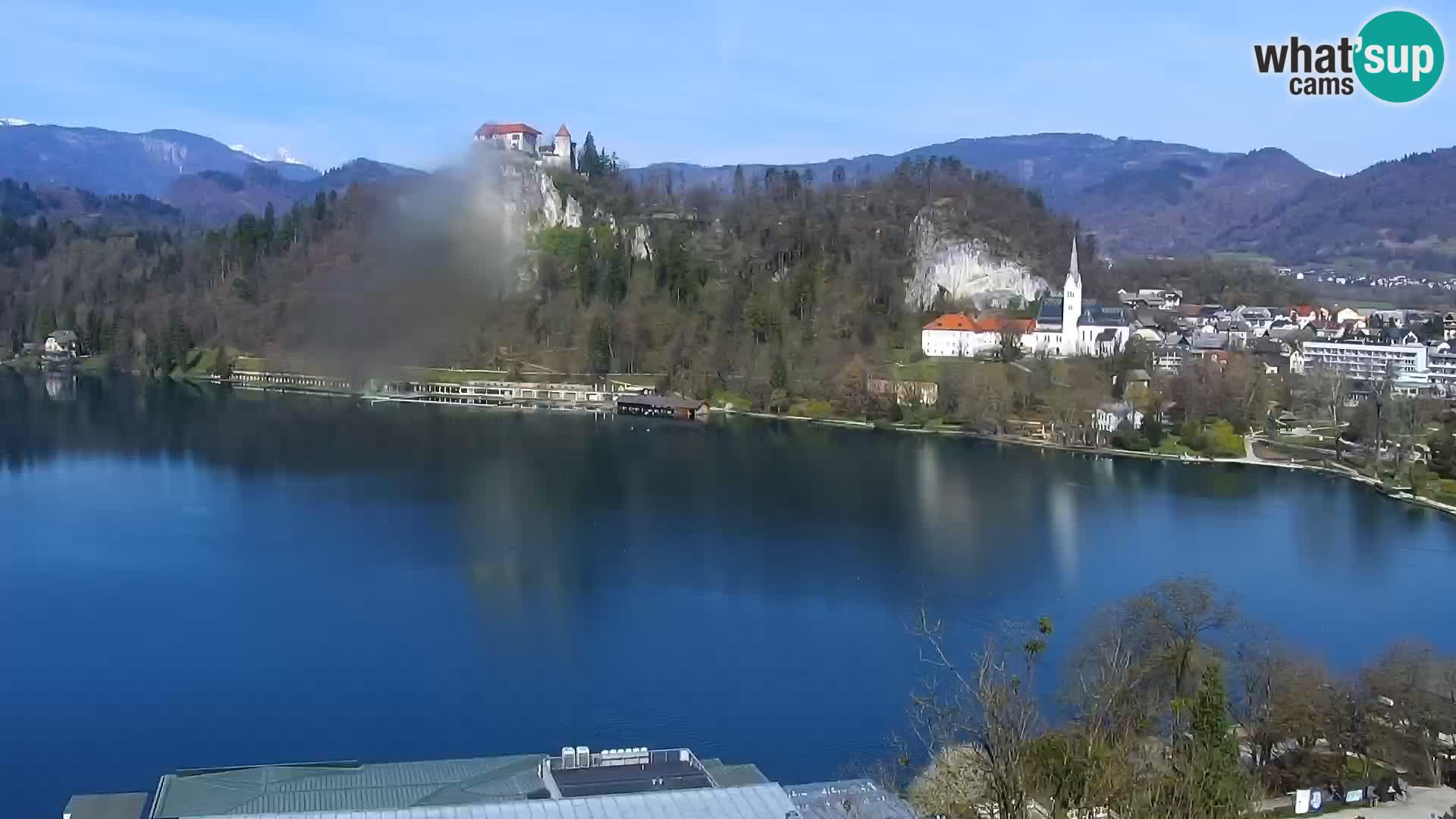 Panorama del lago Bled