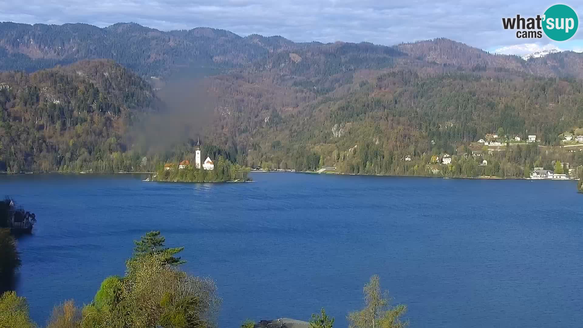 Panorama del lago Bled