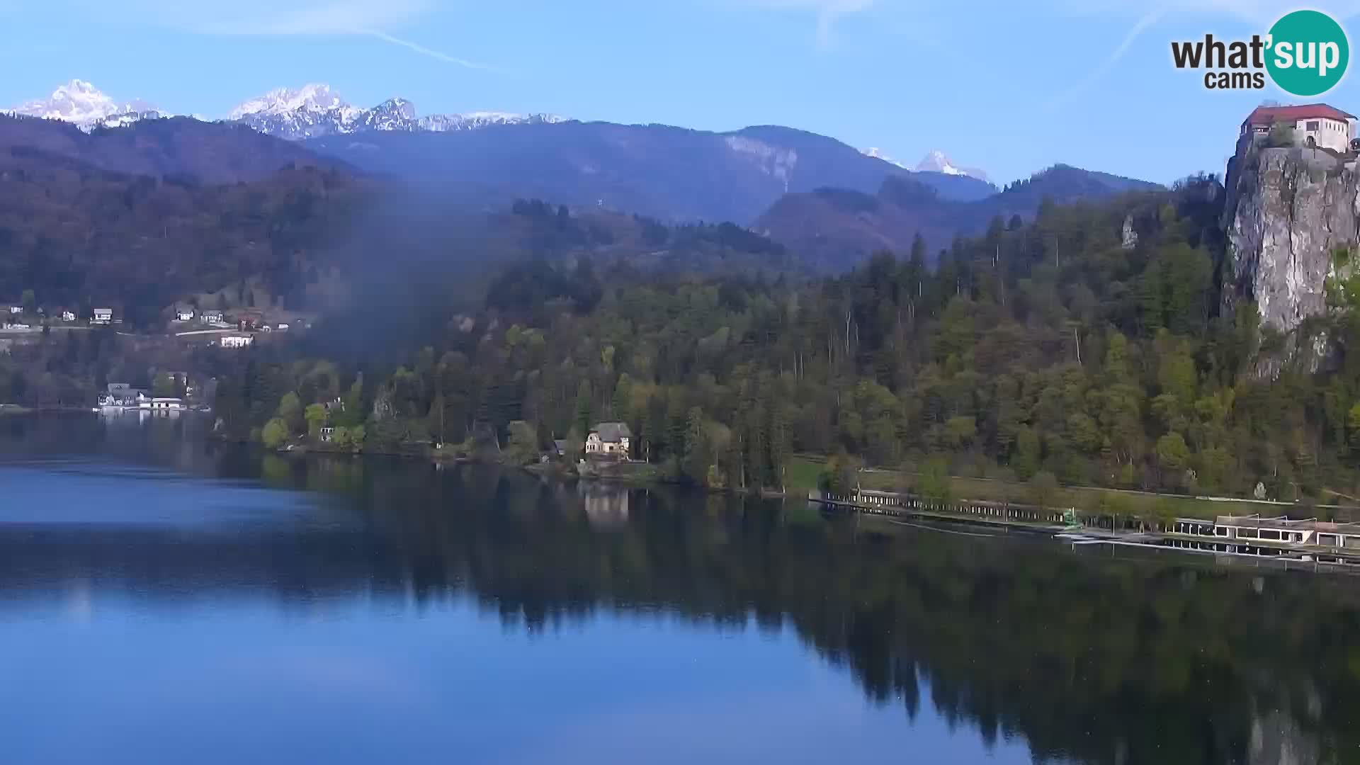 Panorama del lago Bled