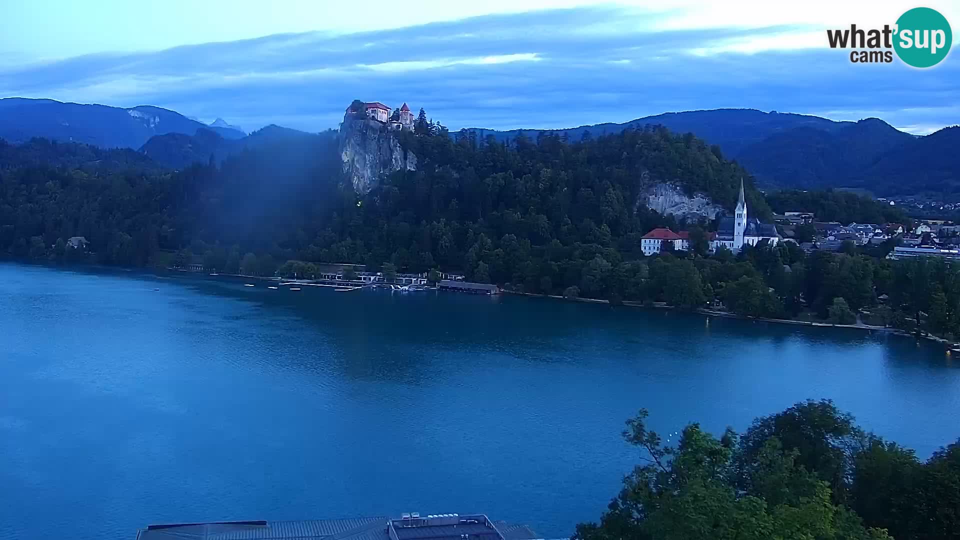 Panorama des Sees Bled
