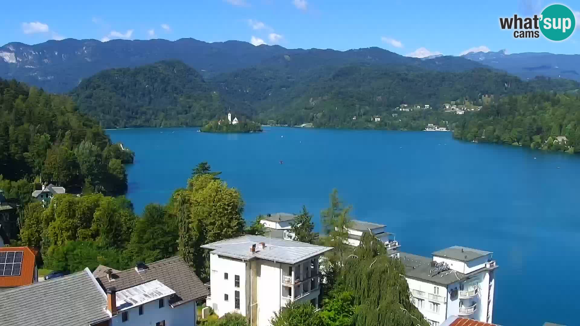 Panorama du lac de Bled