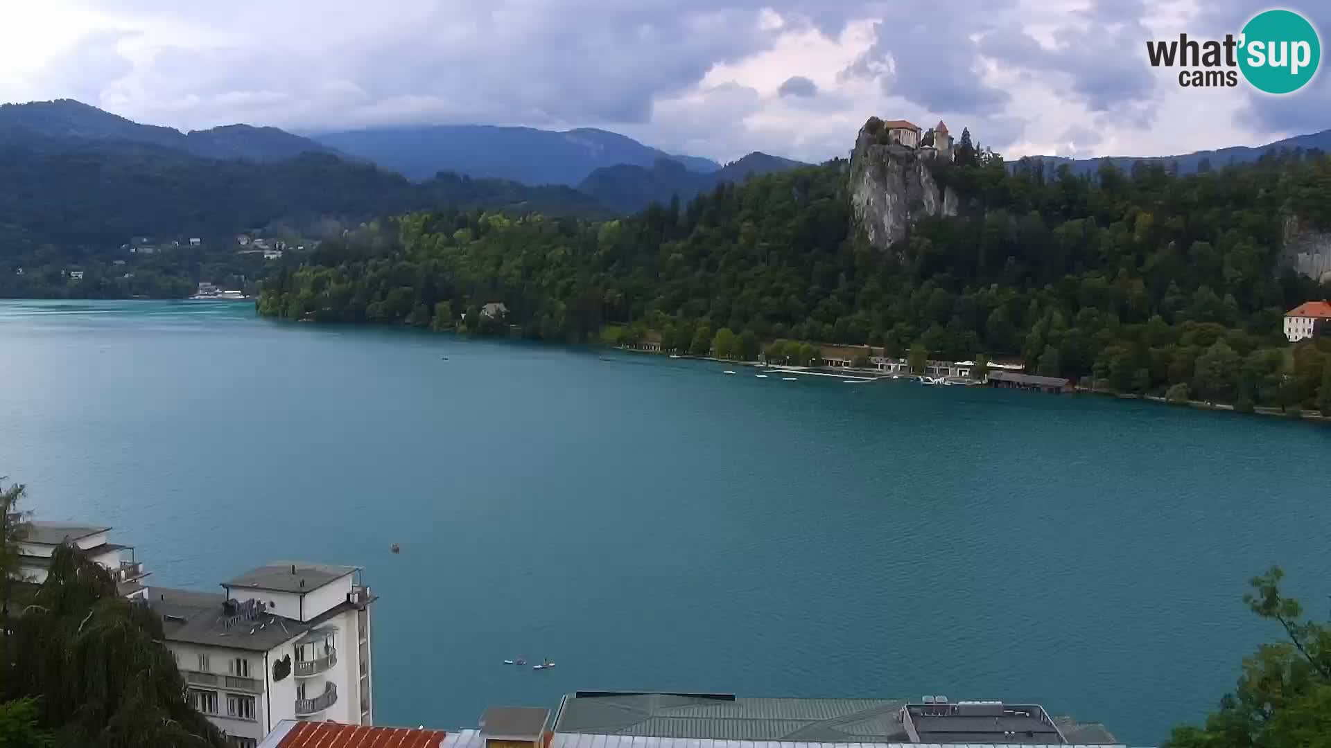 Panorama des Sees Bled