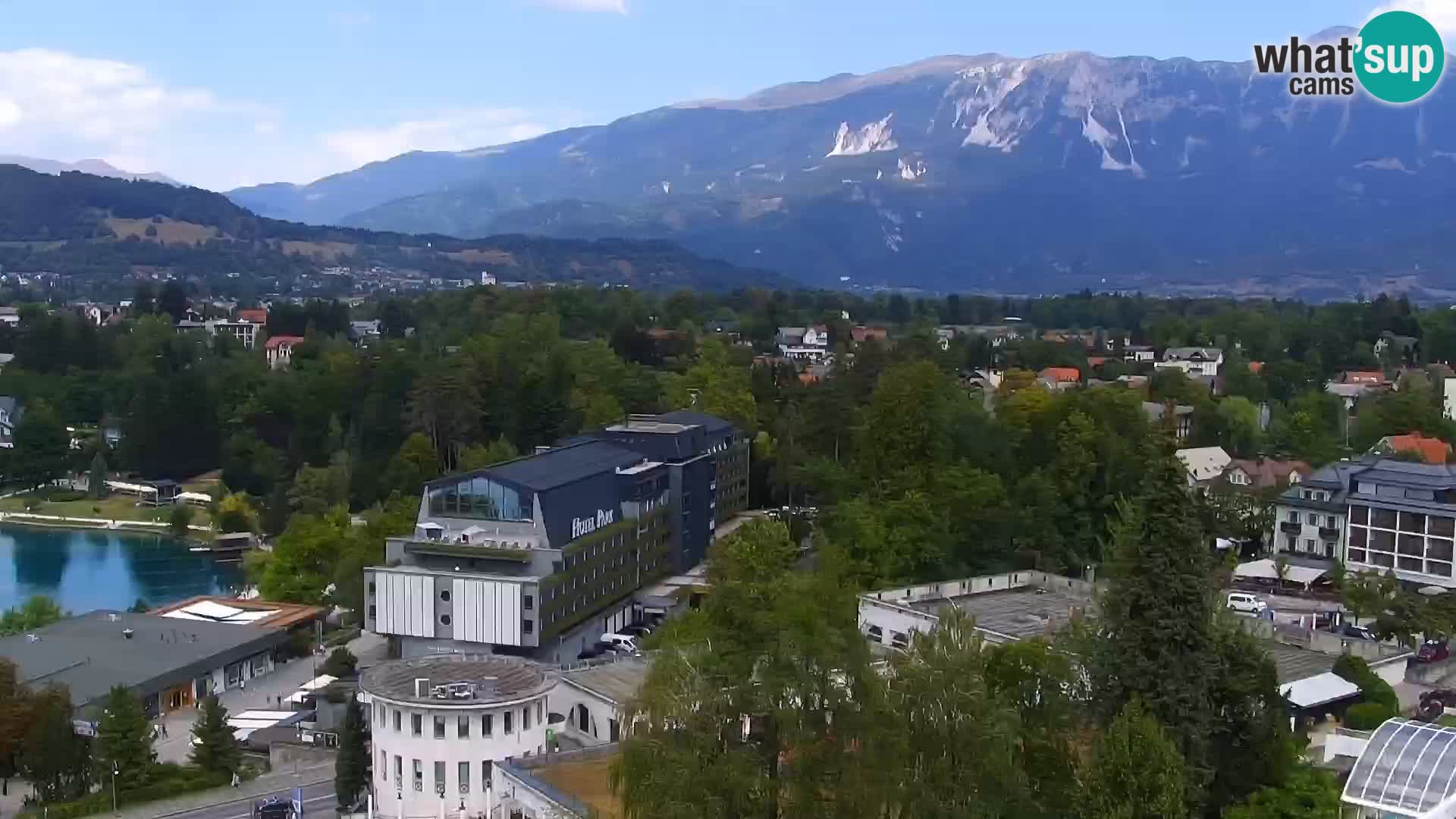 Panorama del lago Bled