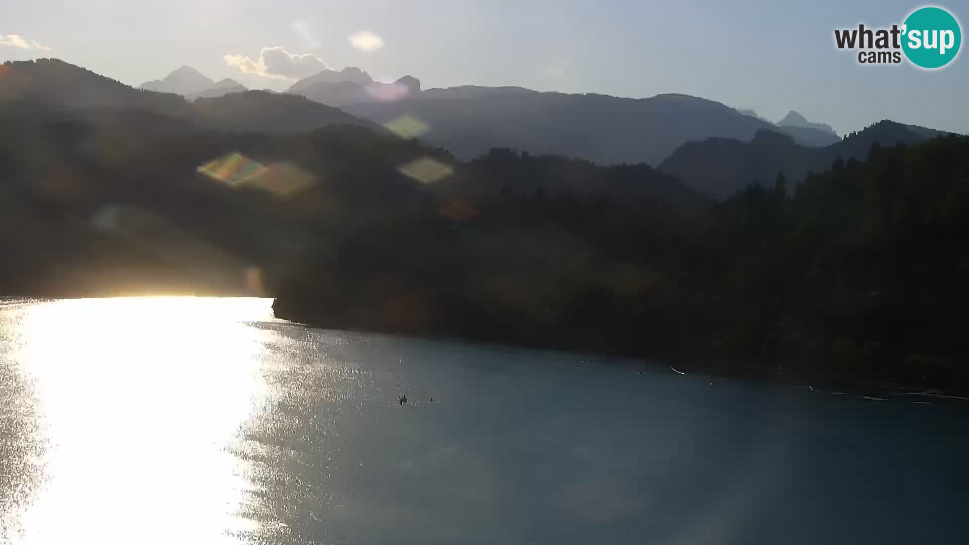 Panorama del lago Bled