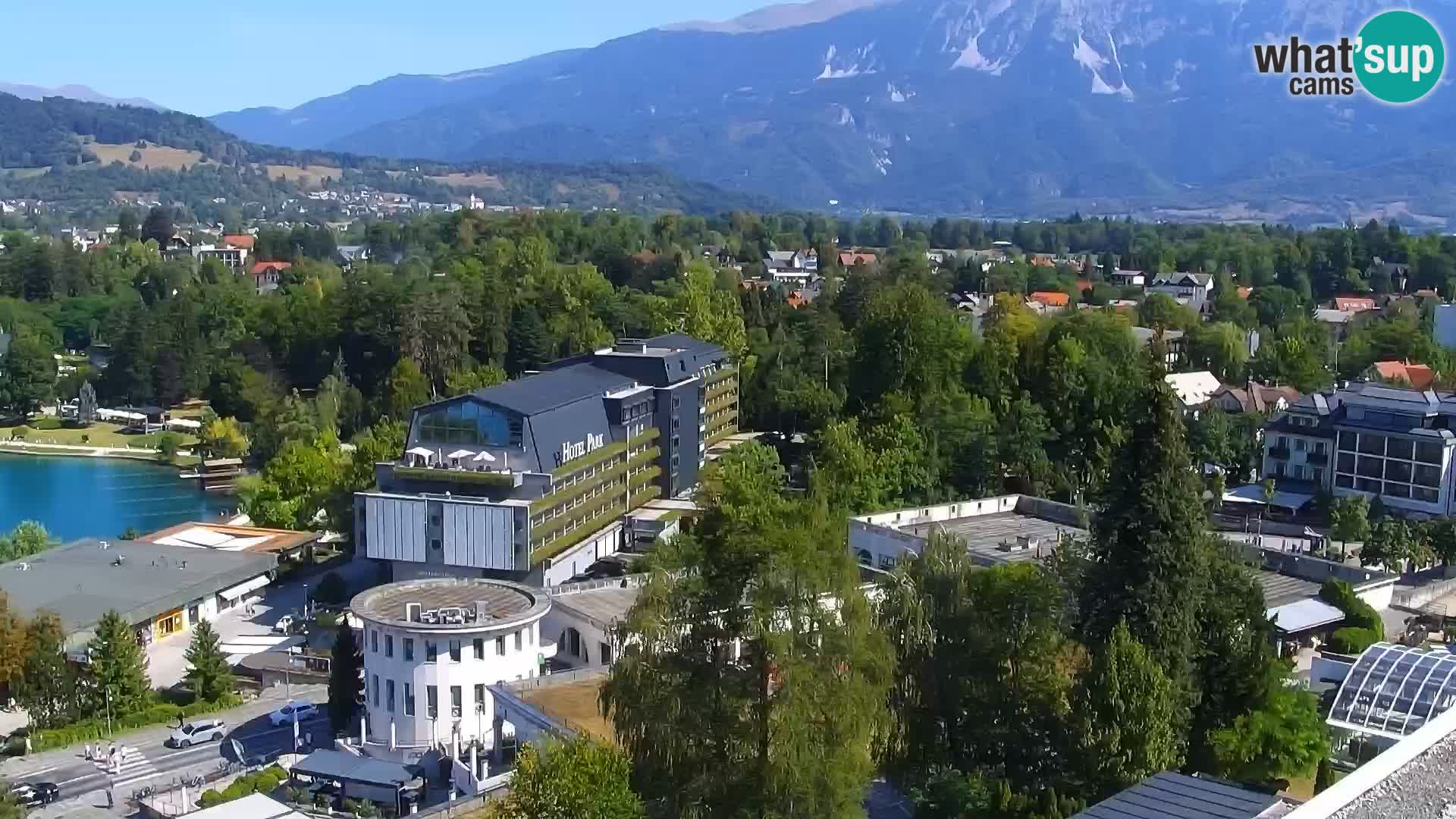 Panorama del lago Bled
