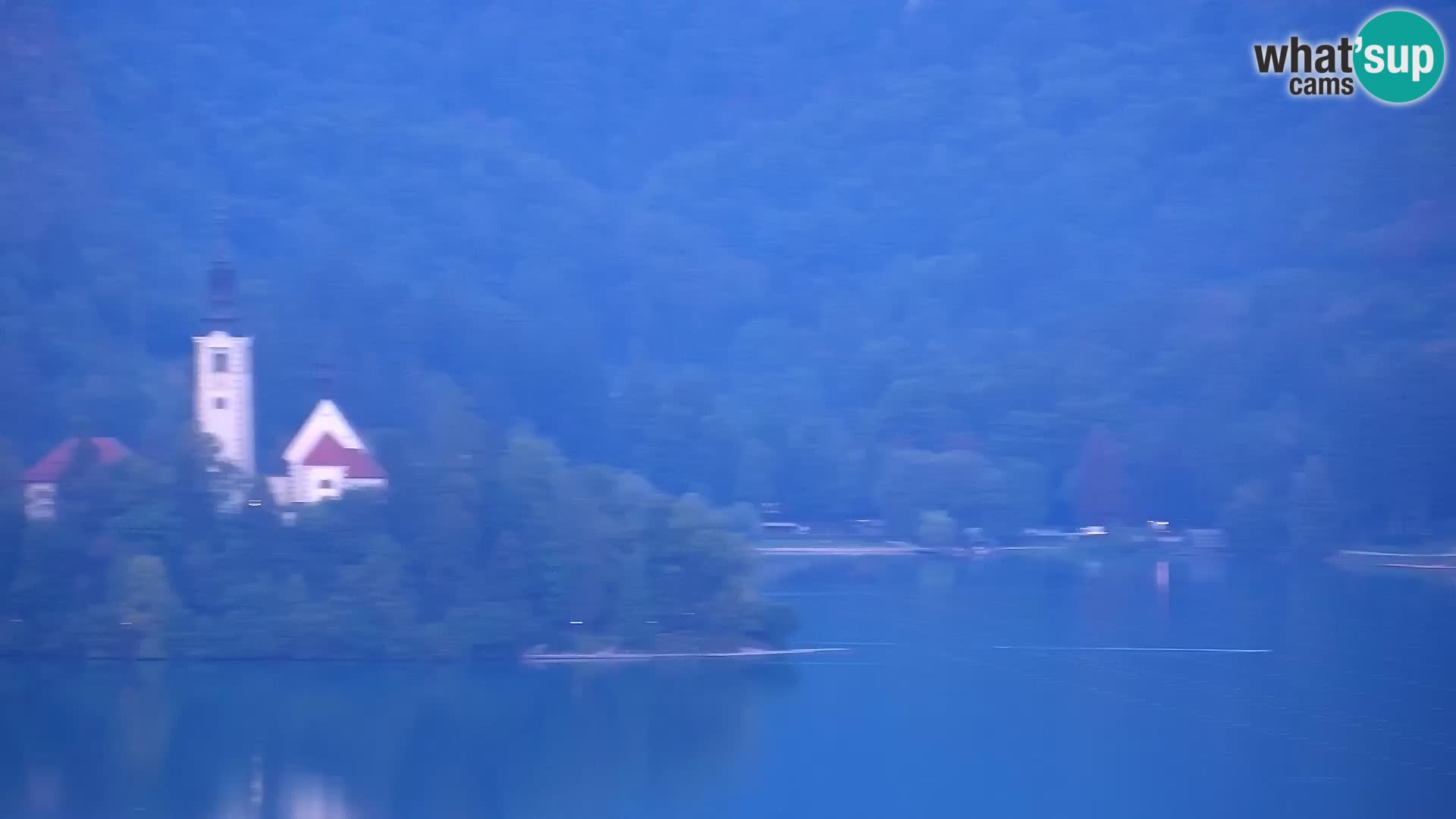 Panorama des Sees Bled