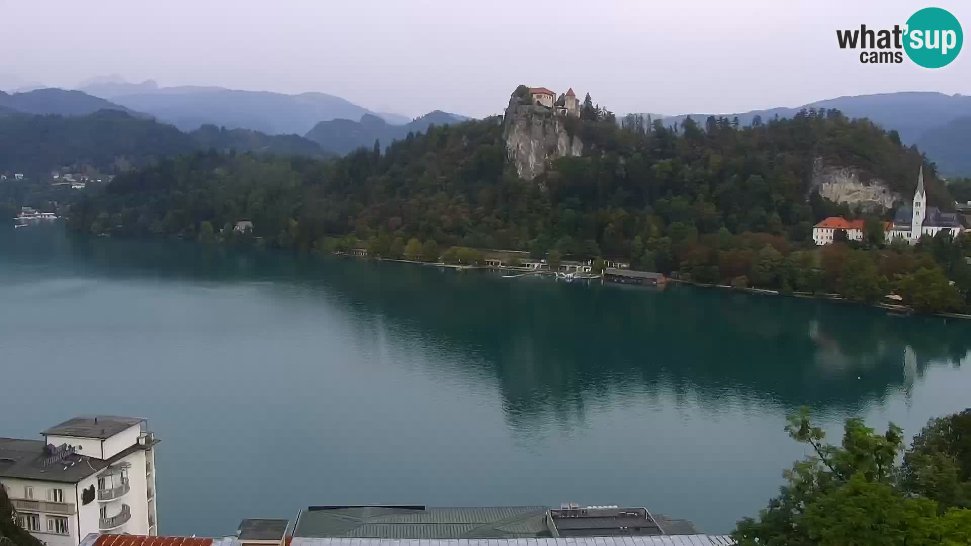 Panorama Blejskega jezera