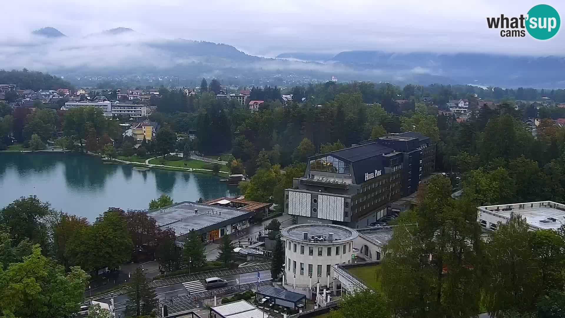 Panorama des Sees Bled