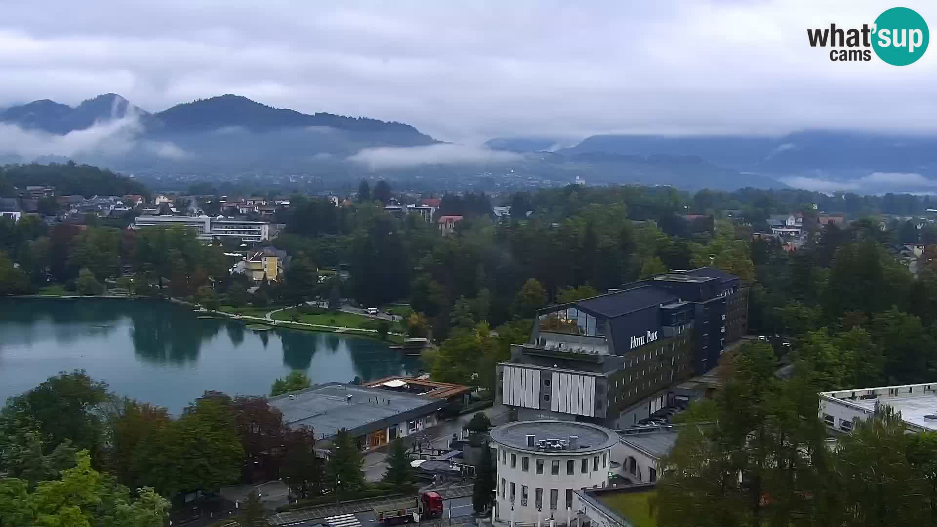 Panorama Blejskega jezera