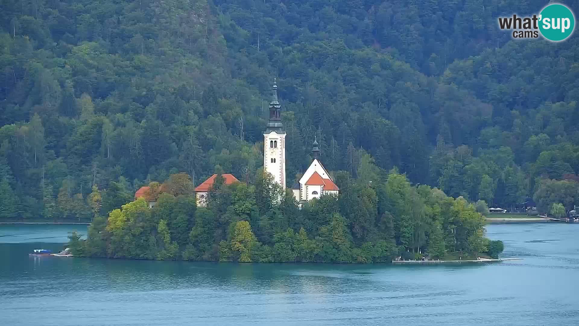 Panorama del lago Bled