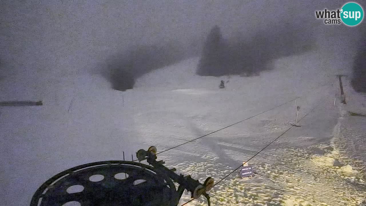 Web kamera Smučišče Senožeta – Skijalište u Srednjoj Vasi kod Bohinja