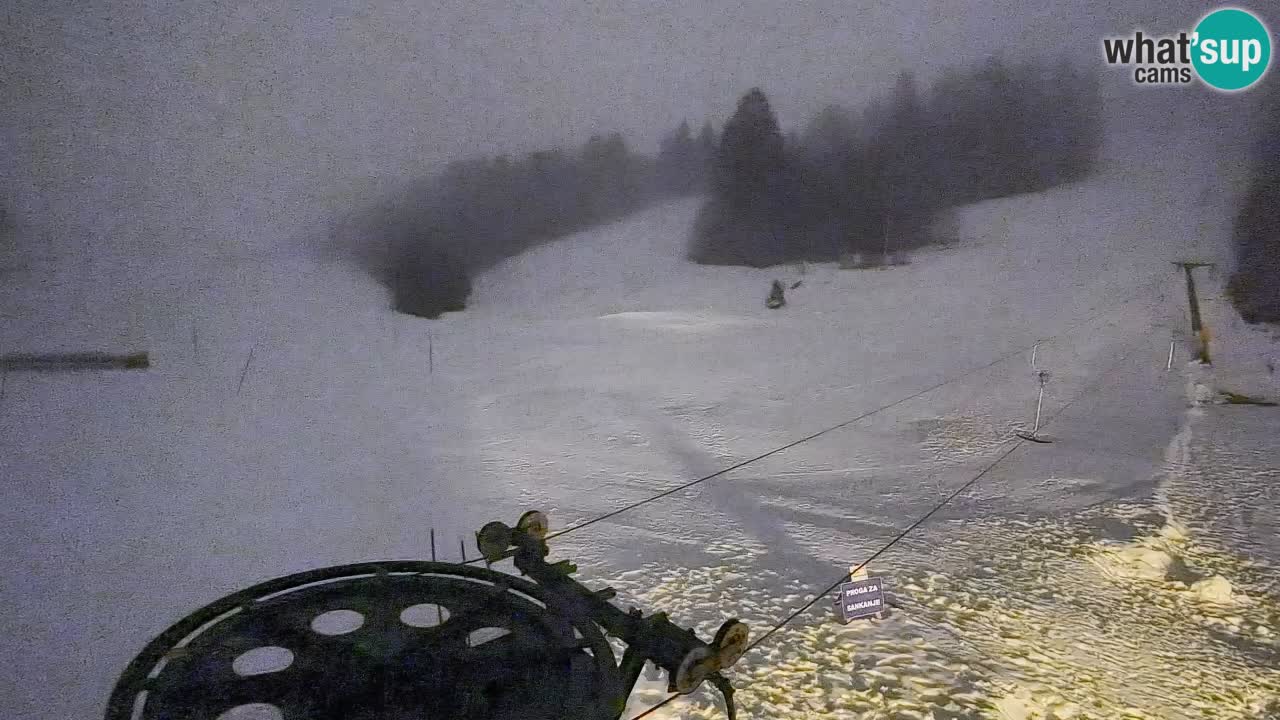 Webcam Smučišče Senožeta – Ski Resort Live View near Bohinj