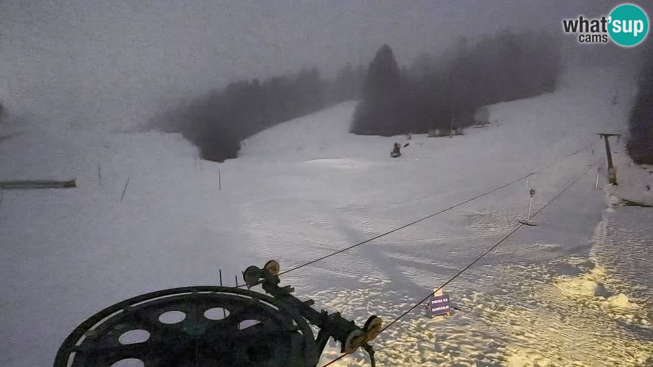 Webcam Smučišče Senožeta – Ski Resort Live View near Bohinj