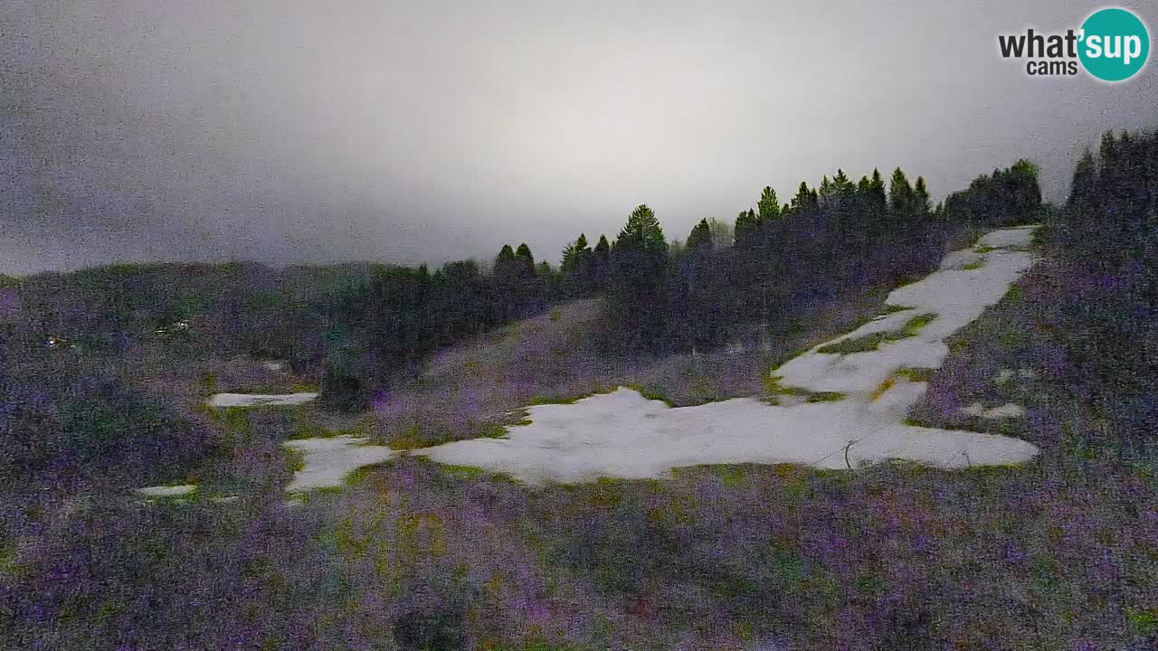 Cámara web Smučišče Senožeta – Estación de esquí en Srednja Vas cerca de Bohinj